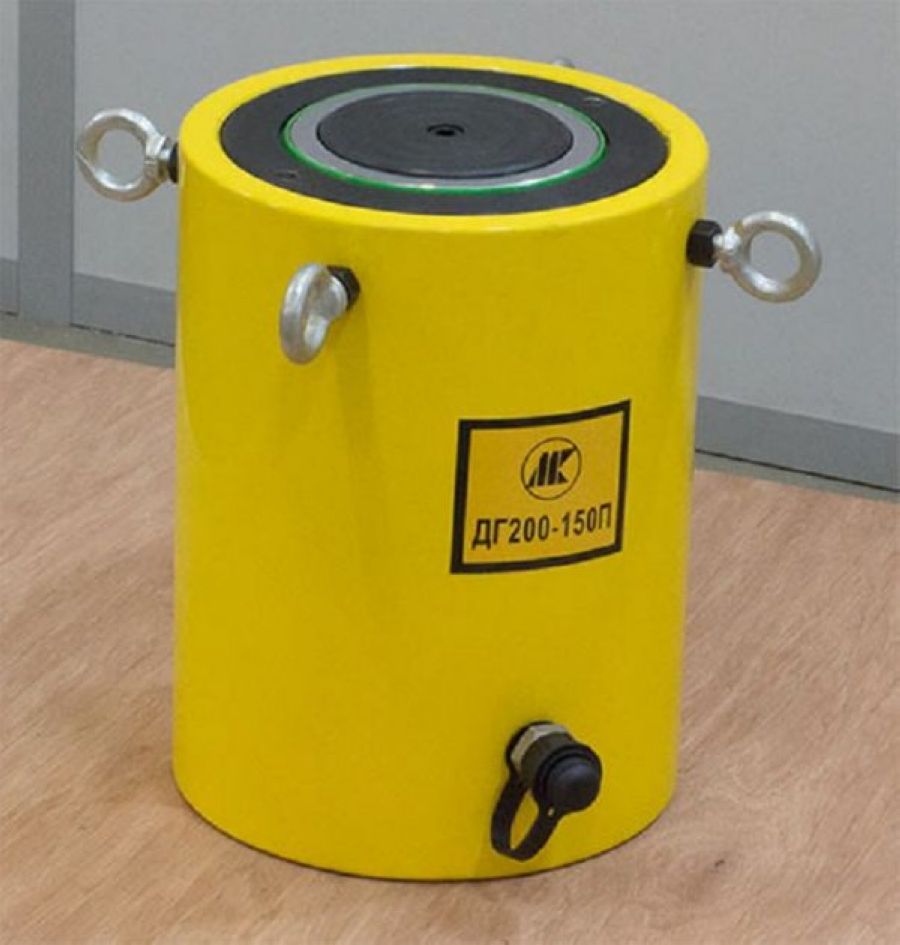 Домкрат грузовой гидравлический ДГ100-250ПО с плавающей опорой - фото