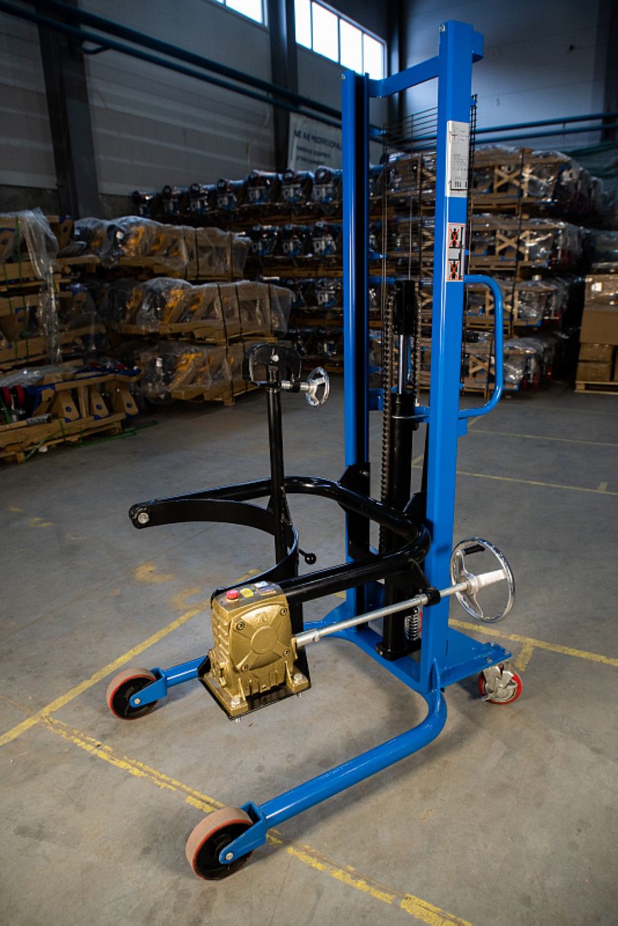 Штабелер-бочкокантователь гидравлический 0,35 т 2,5 м TOR COT - фото