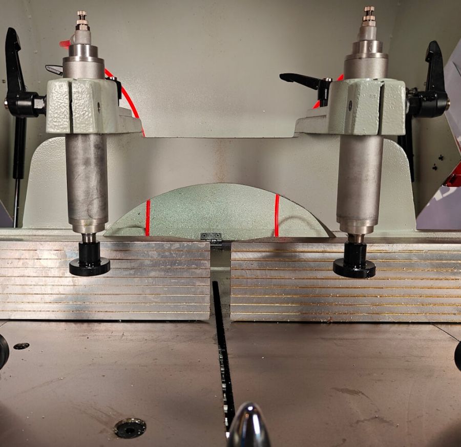 Дисковая полуавтоматическая пила Metal Master MQCS-400A - фото