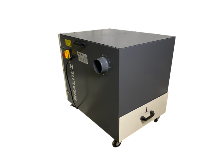 Установка аспирационная для металлической стружки REALREZ MDC1500 400V - фото