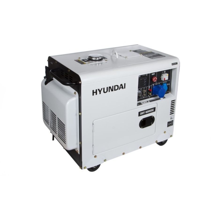 Генератор дизельный Hyundai DHY 6000SE - фото