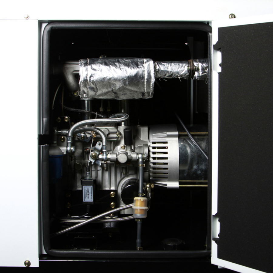 Генератор дизельный Hyundai DHY 12000SE-3 - фото