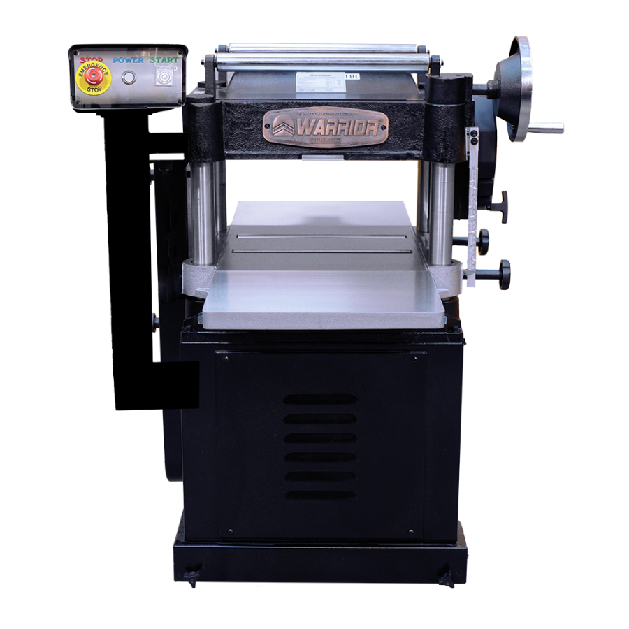 Рейсмусовый станок Warrior W0204 - фото