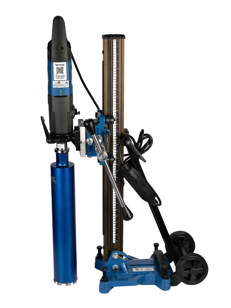 Установка алмазного бурения KEOS KS-180JSET со стойкой KS-250J - фото