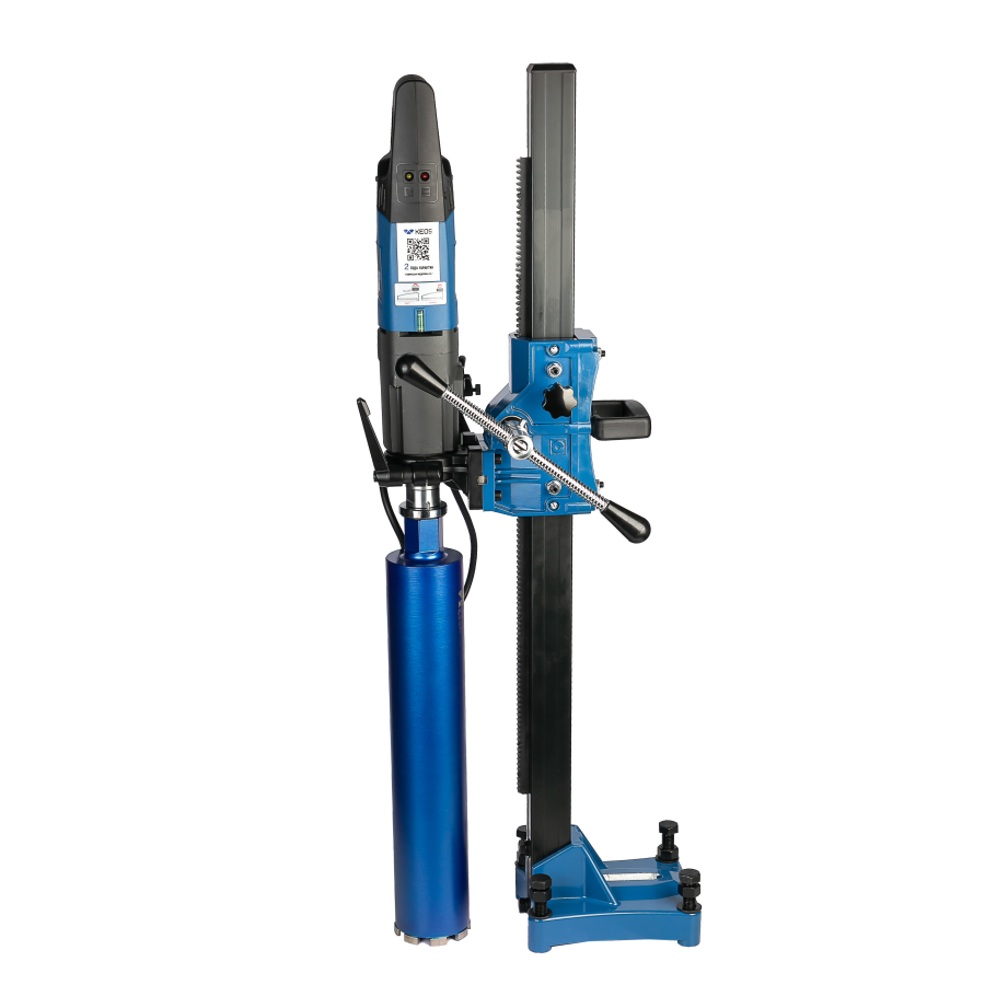 Установка алмазного бурения KEOS KS-180SET со стойкой KS-250 - фото