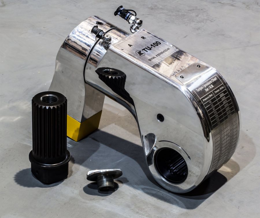 Гайковерт гидравлический TU-100 (100538Нм, приводной квадрат 3.5") - фото