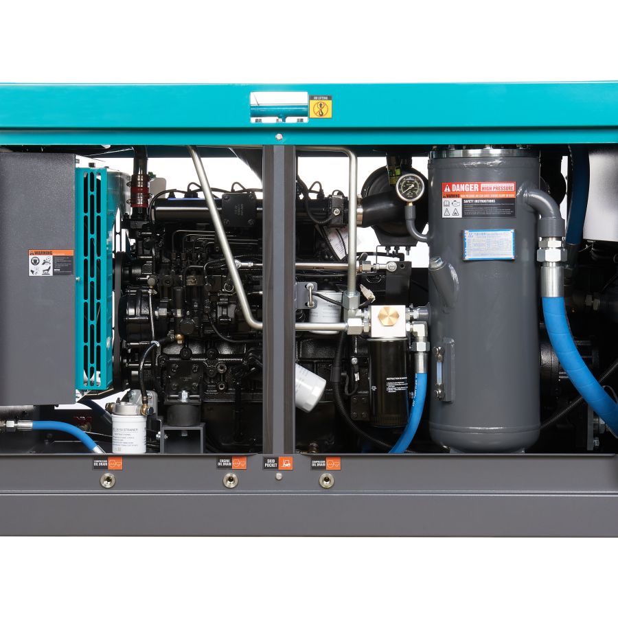 Дизельный компрессор MASTER BLAST MB-185B-7+AC - фото