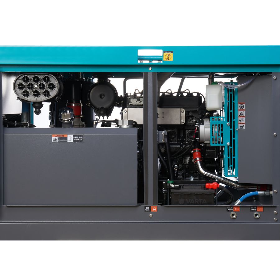 Дизельный компрессор MASTER BLAST MB-185B-7+AC - фото