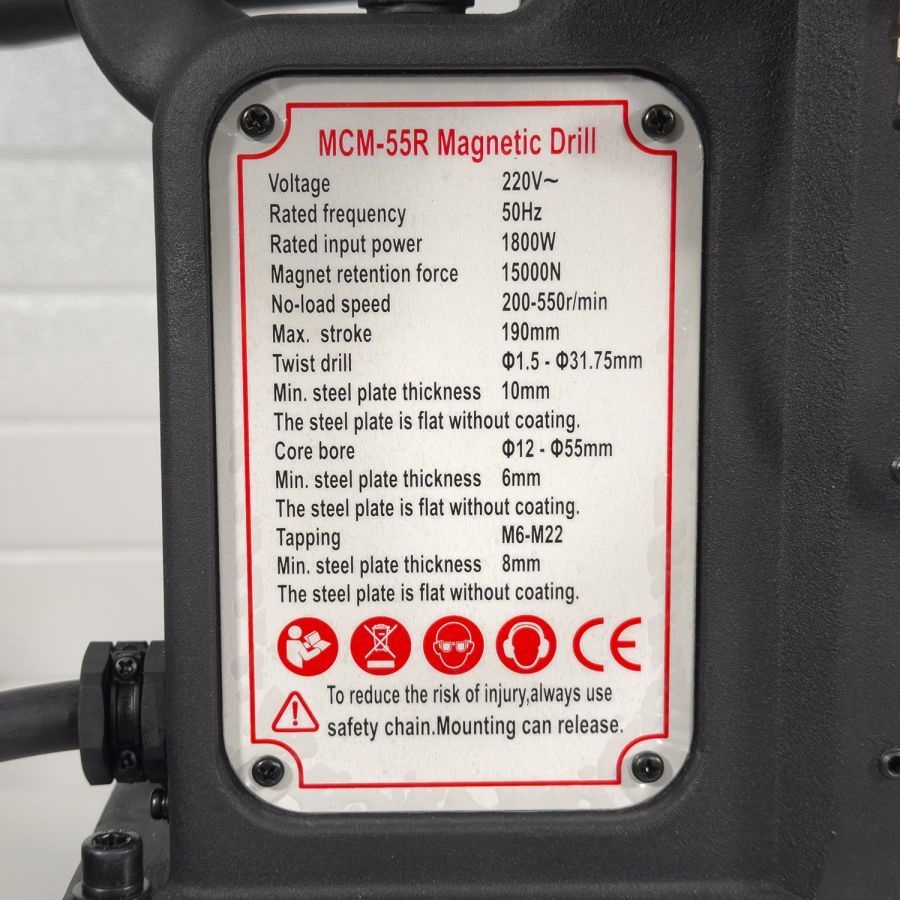 Станок сверлильный на магнитном основании AURA MCM-55R - фото