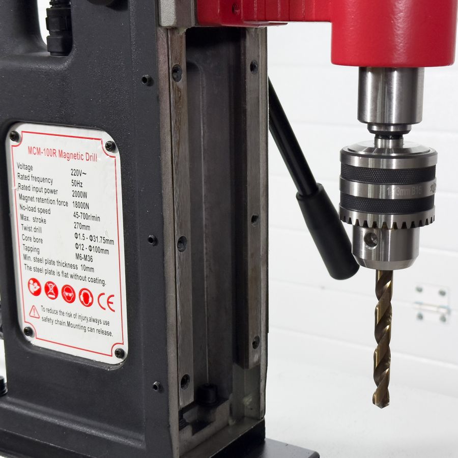Станок сверлильный на магнитном основании AURA MCM-100R - фото