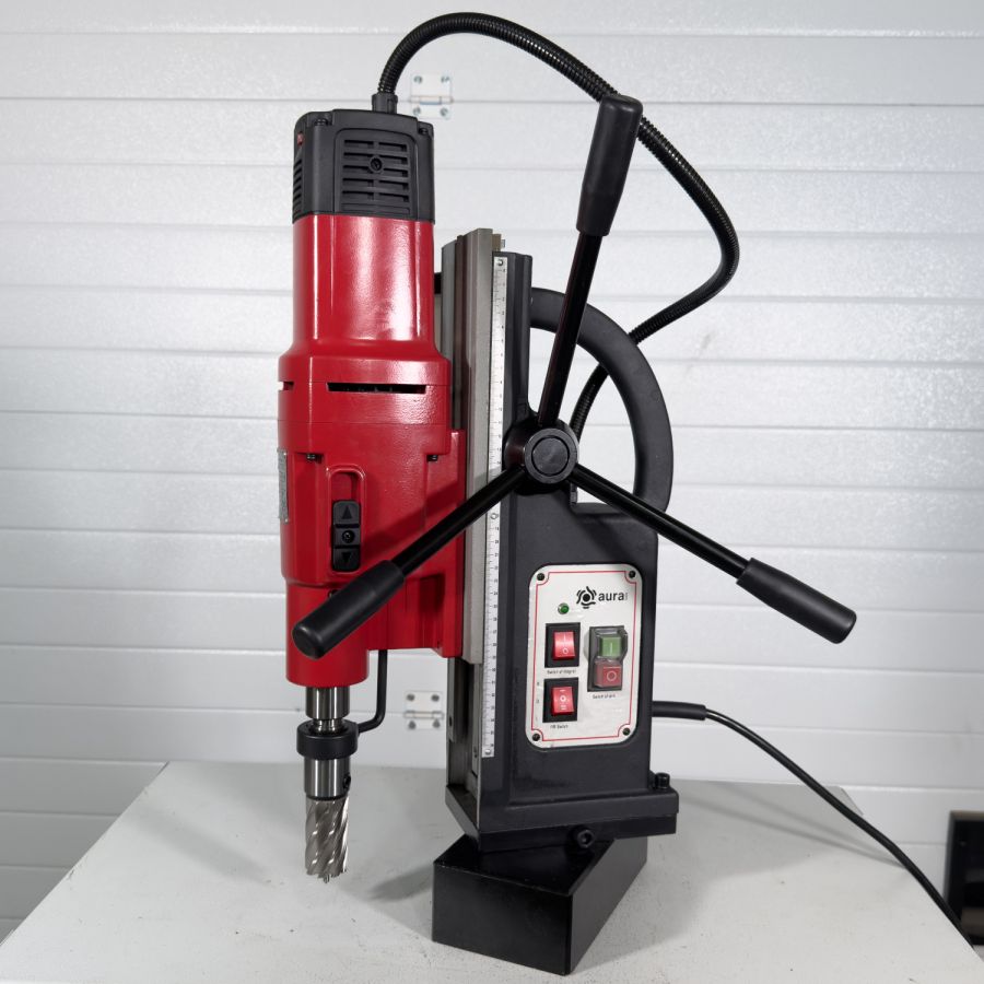 Станок сверлильный на магнитном основании AURA MCM-100R - фото