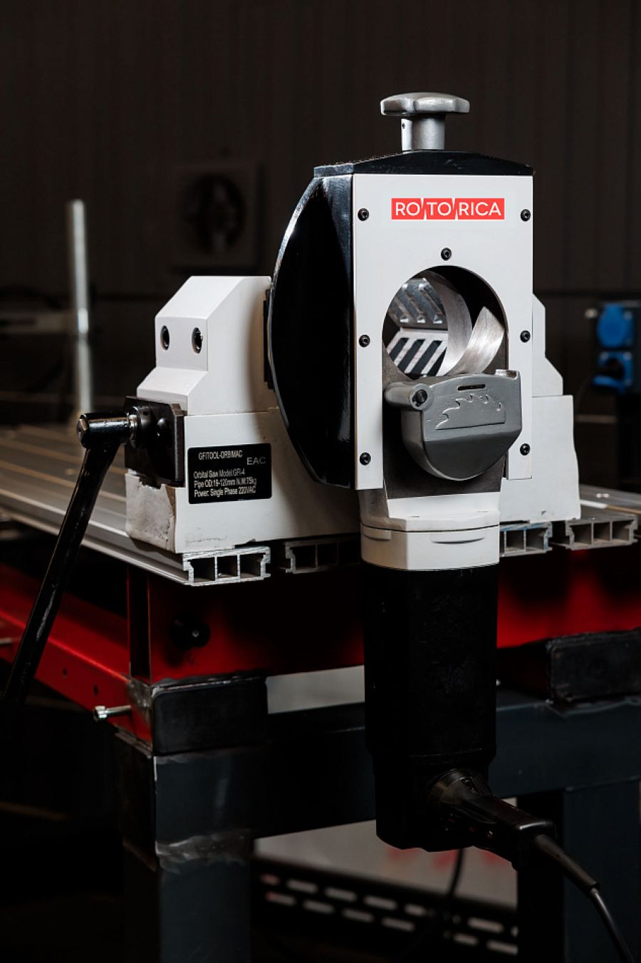 Орбитальный труборез Rotorica GFI-4 для труб 15-120мм - фото