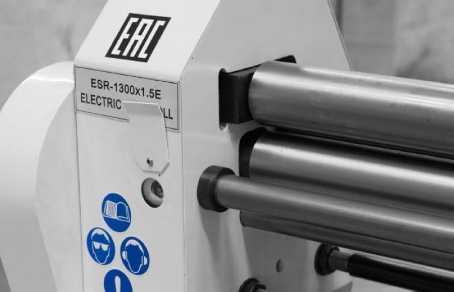 Листогибочный станок Stalex ESR - 1300x1.5E (вальцы) - фото