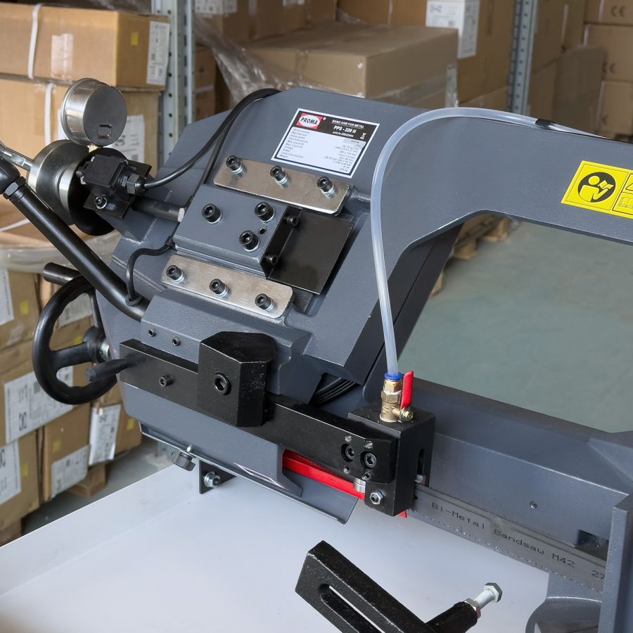 Ленточная пила по металлу PROMA PPS-220H - фото