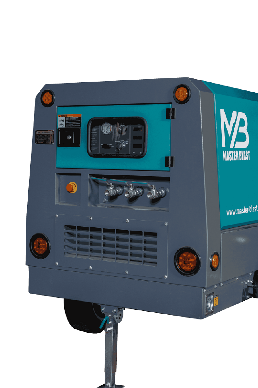 Дизельный компрессор MASTER BLAST MB-190D-7+АС - фото