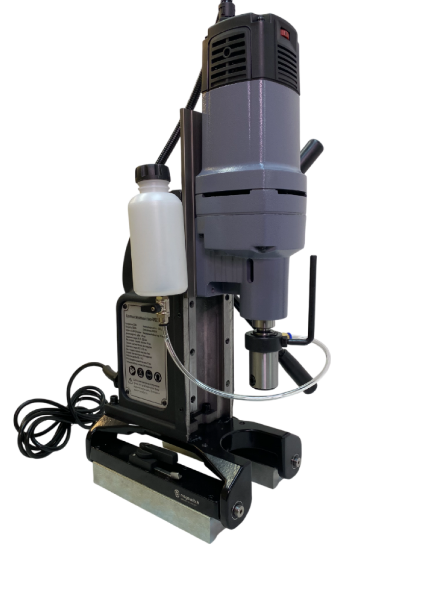 Станок сверлильный на магнитном основании REALREZ RMD23 ТUBE 1800W - фото