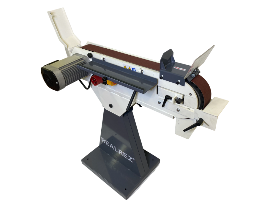 Станок шлифовальный REALREZ B1-S5 75Х2000ММ (230V) - фото