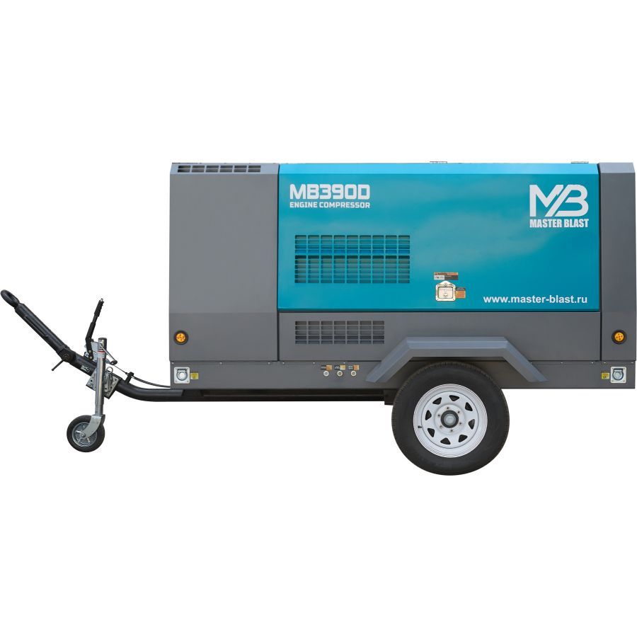 Дизельный компрессор MASTER BLAST MB-390D-10 - фото