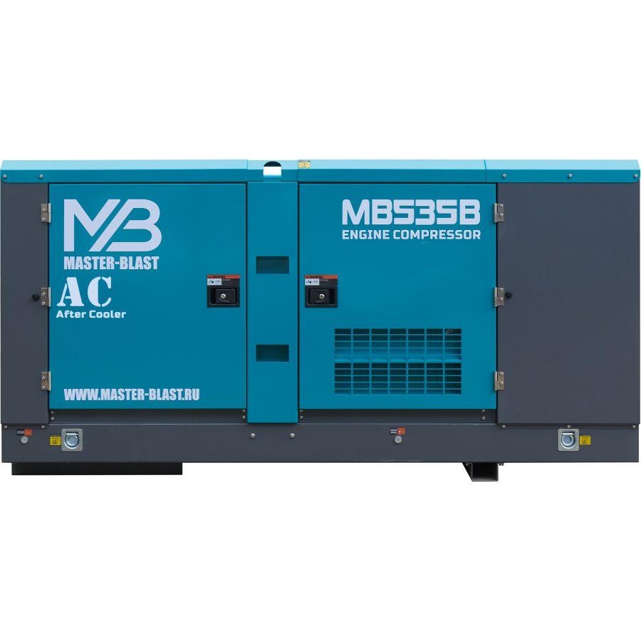 Дизельный компрессор MASTER BLAST MB-535B-10,5+AC - фото
