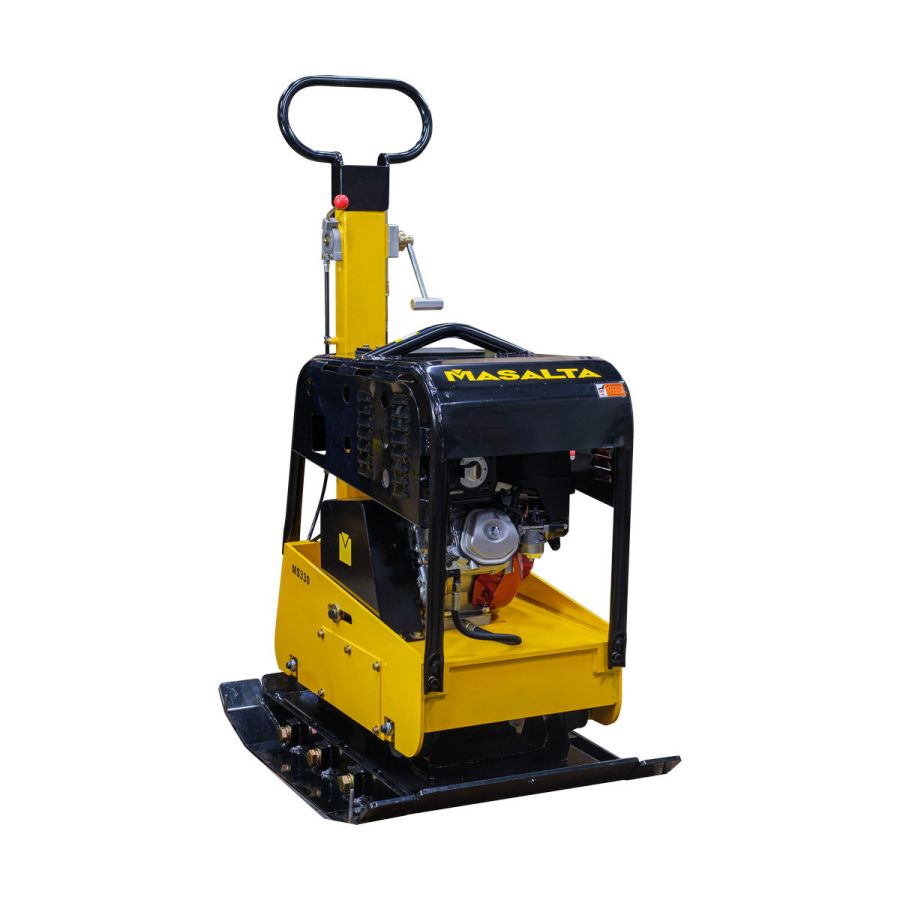 Виброплита с реверсом MASALTA MS330-4 двигатель Honda GX270 - фото