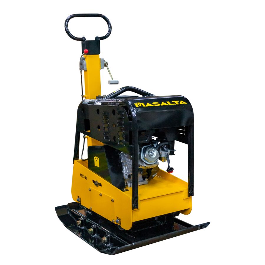 Виброплита с реверсом MASALTA MS330-2 с двигателем Dinking DK190F-C - фото