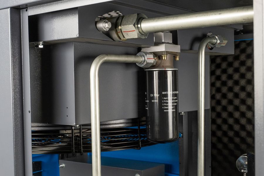 Компрессор винтовой Hansmann RSA 75-12 с частотным преобразователем - фото