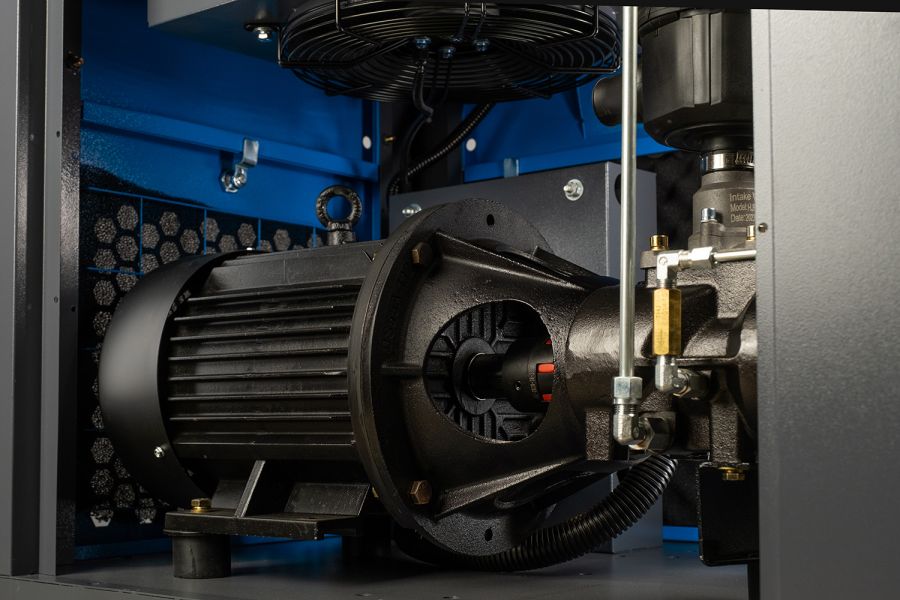 Компрессор винтовой Hansmann RSE5.5-8 с частотным преобразователем - фото