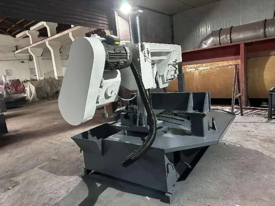 Станок ленточный полуавтоматический REALREZ GB4240X - фото