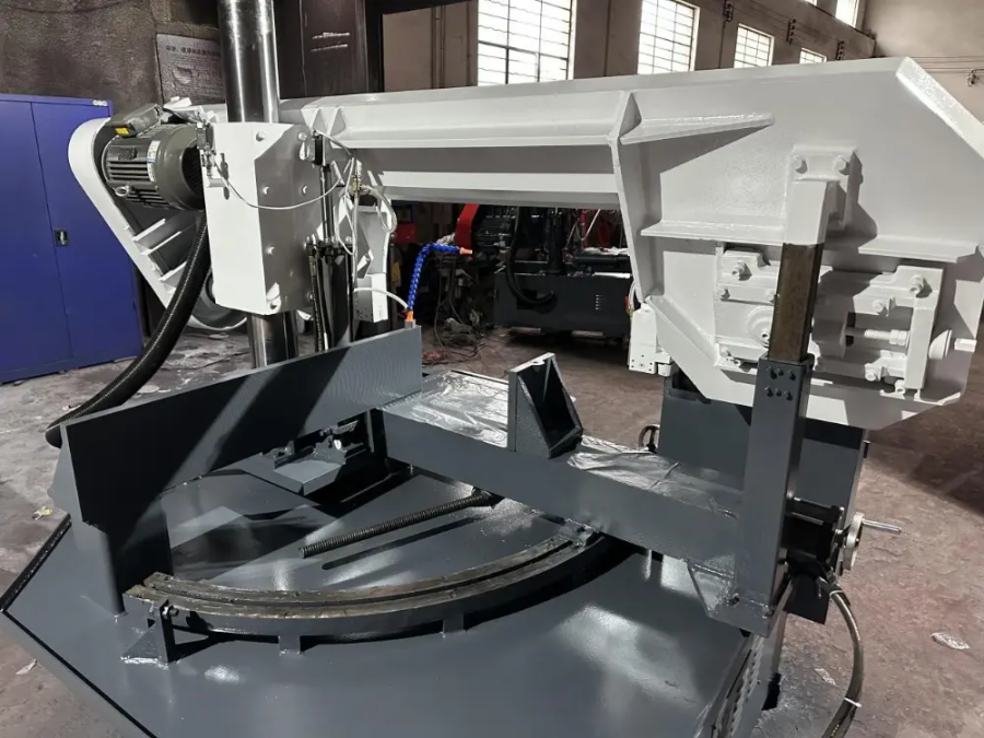 Станок ленточный полуавтоматический REALREZ GB4240X - фото