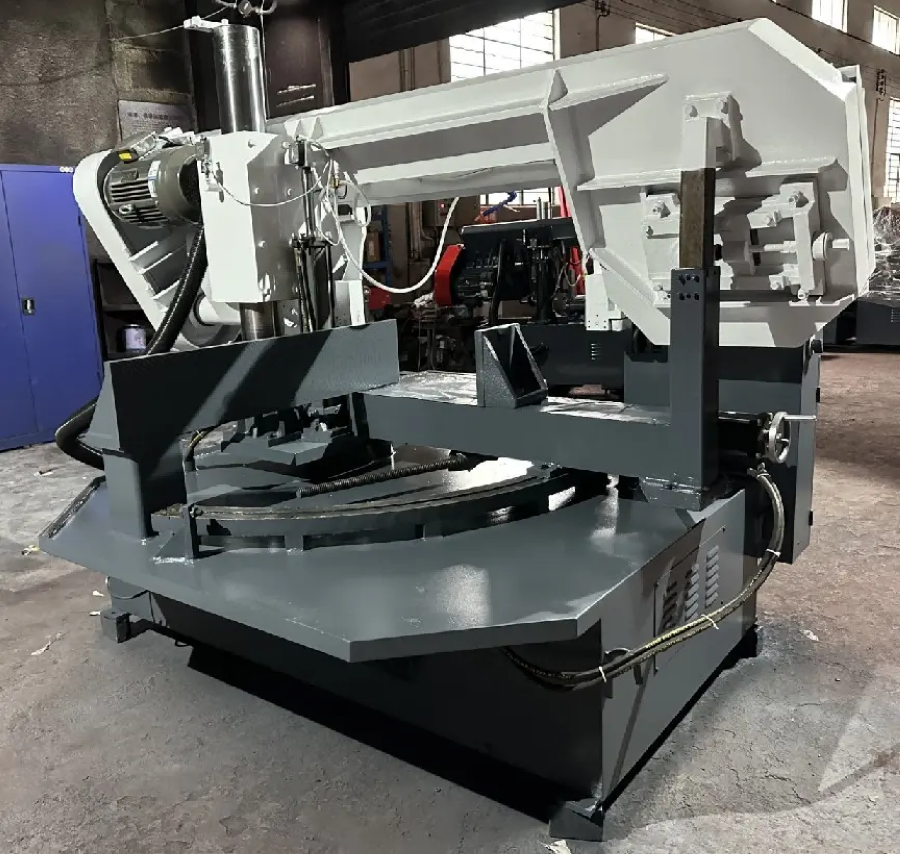 Станок ленточный полуавтоматический REALREZ GB4240X - фото