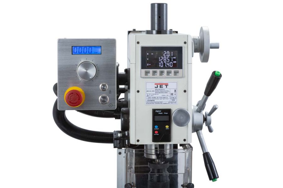 Фрезерно-сверлильный станок JET JMD-X2L DRO - фото