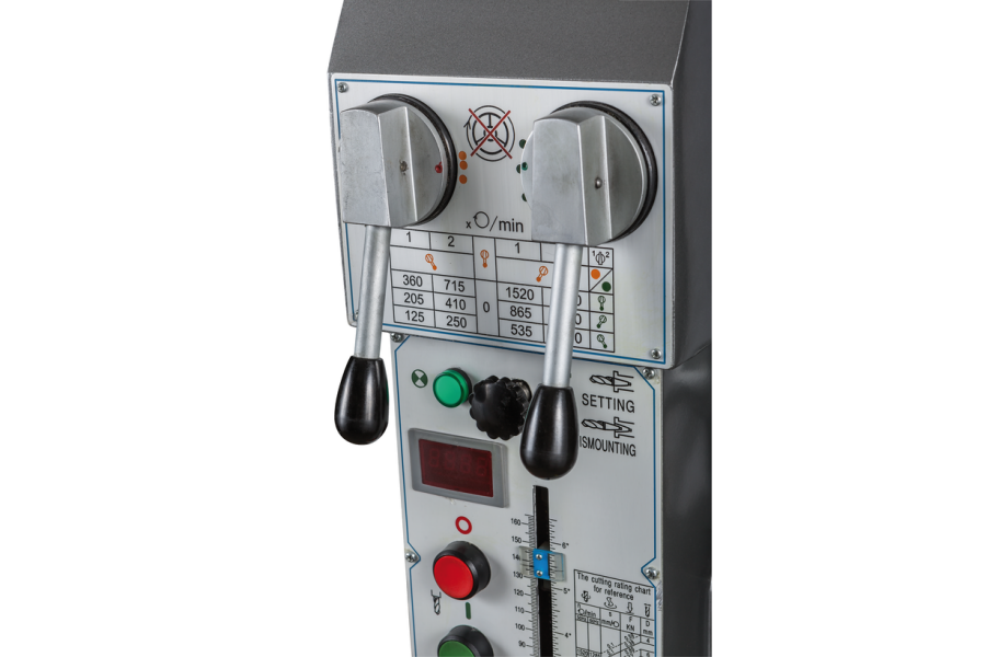 Редукторный сверлильный станок JET GHD-35PFA - фото