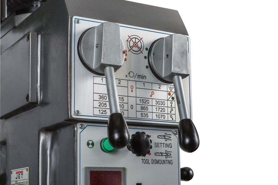 Редукторный сверлильный станок JET GHD-35PFA - фото