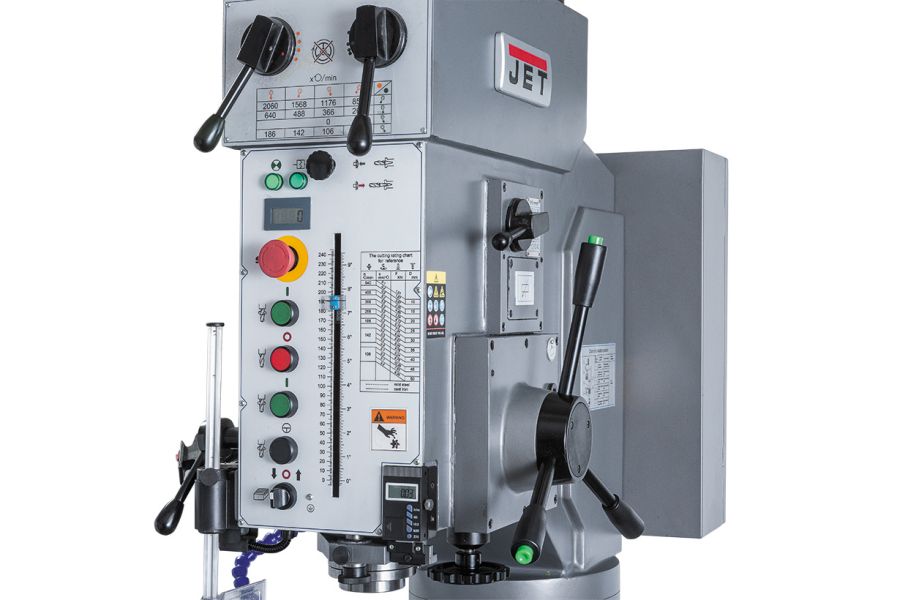 Редукторный сверлильный станок JET GHD-55PFAL - фото