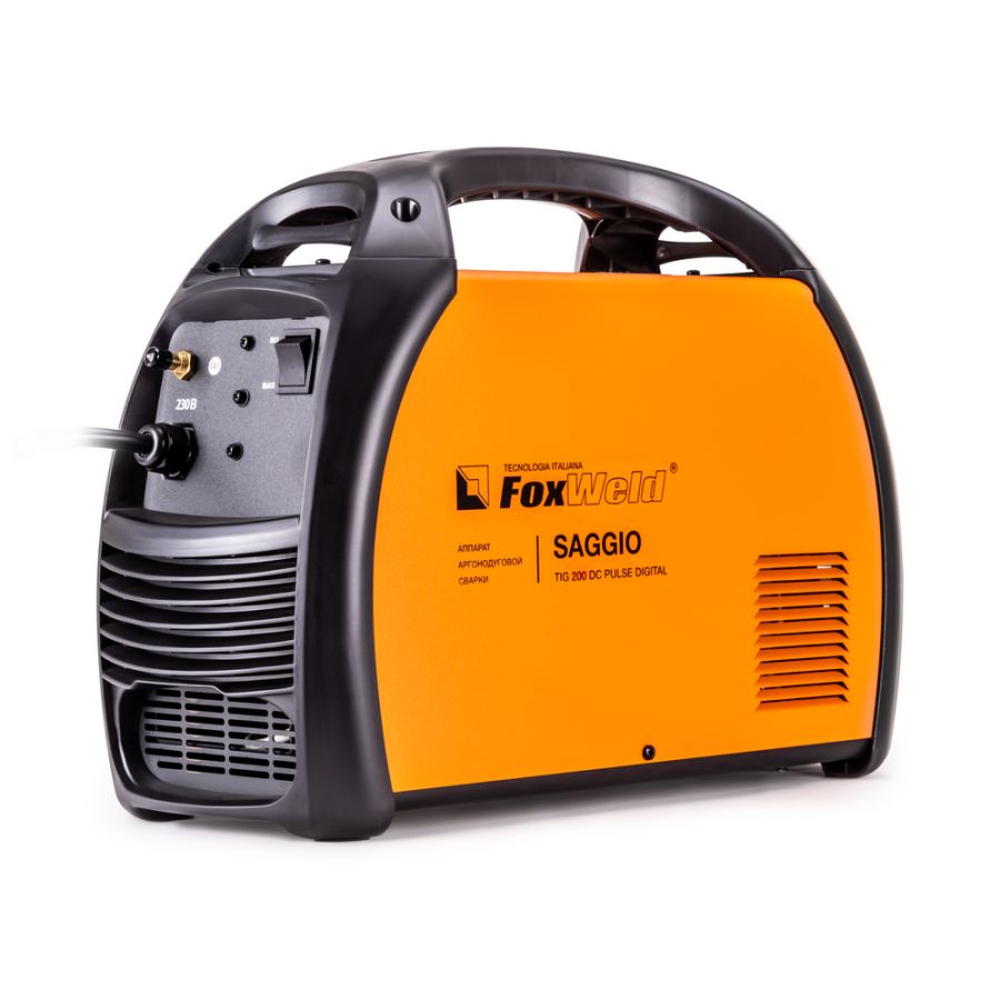 Аппарат аргонодуговой сварки FoxWeld SAGGIO TIG 200 DC PULSE DIGITAL - фото