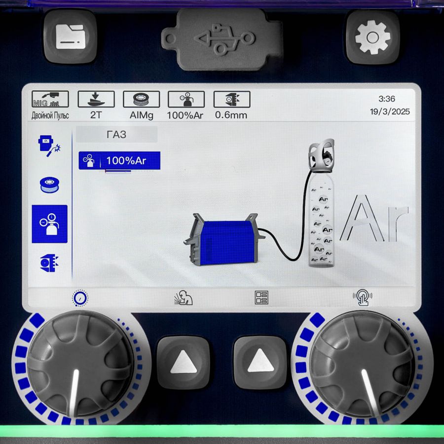 Сварочный полуавтомат ПТК HANKER MIG 230 DP AC/DC PFC LCD H95 - фото