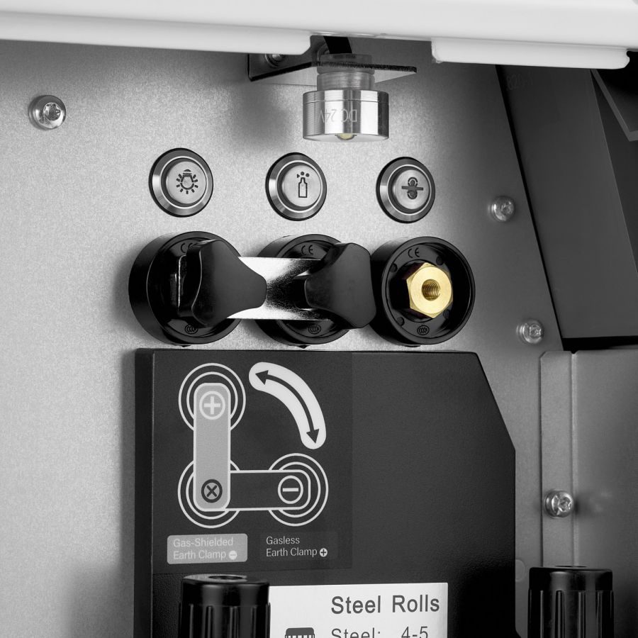 Сварочный полуавтомат ПТК HANKER MIG 230 DP AC/DC PFC LCD H95 - фото