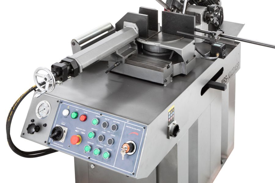 Станок ленточнопильный полуавтоматический JET MBS-1012DASP - фото