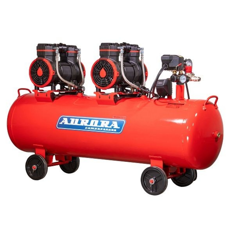 Компрессор безмасляный Aurora PASSAT-120 BLACK - фото