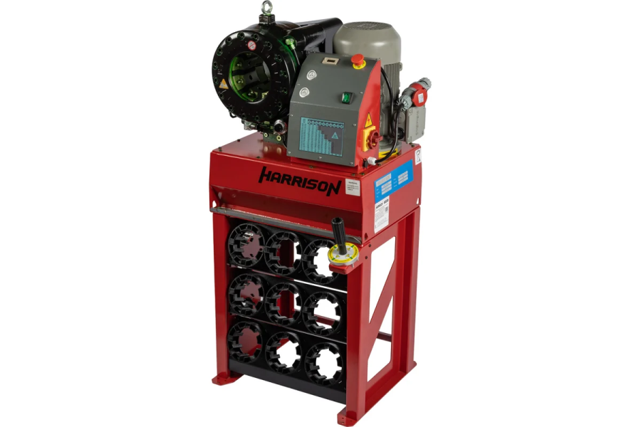 Станок опрессовочный электрический HARRISON HRH-P32EEL для РВД - фото