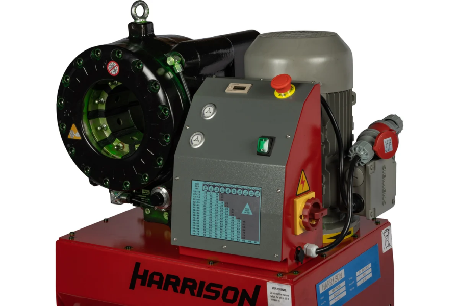 Станок опрессовочный электрический HARRISON HRH-P32EEL для РВД - фото