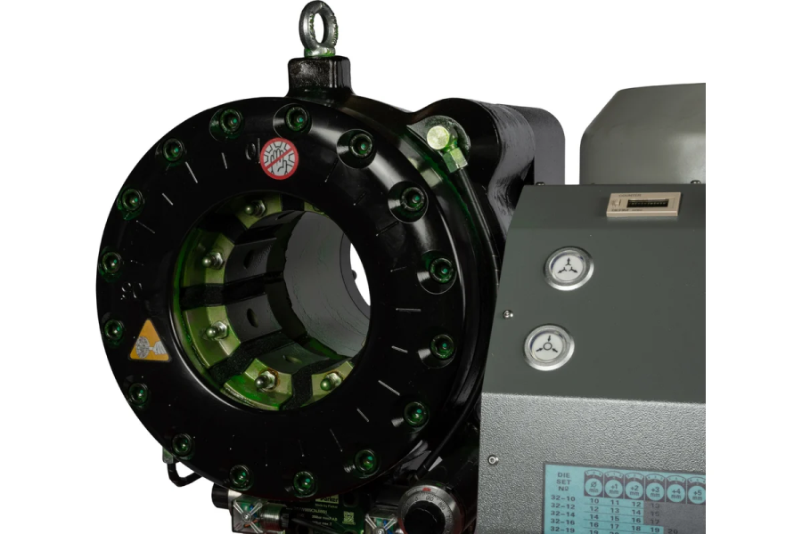 Станок опрессовочный электрический HARRISON HRH-P32EEL для РВД - фото