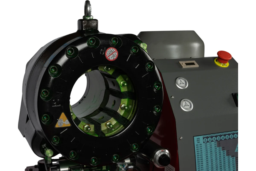 Станок опрессовочный электрический HARRISON HRH-P32EEL для РВД - фото