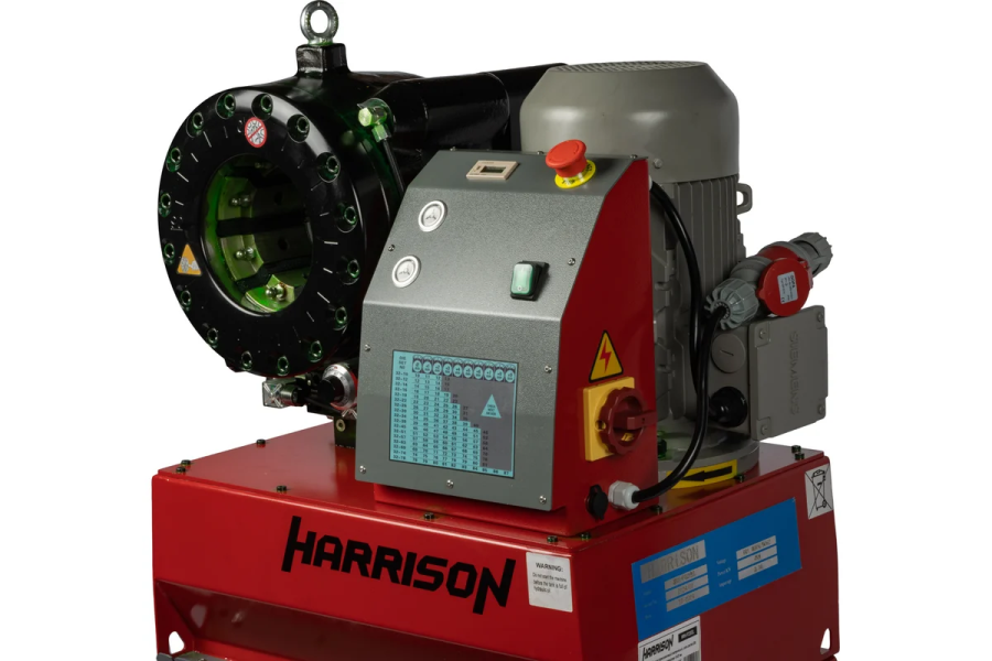 Станок опрессовочный электрический HARRISON HRH-P32EEL для РВД - фото