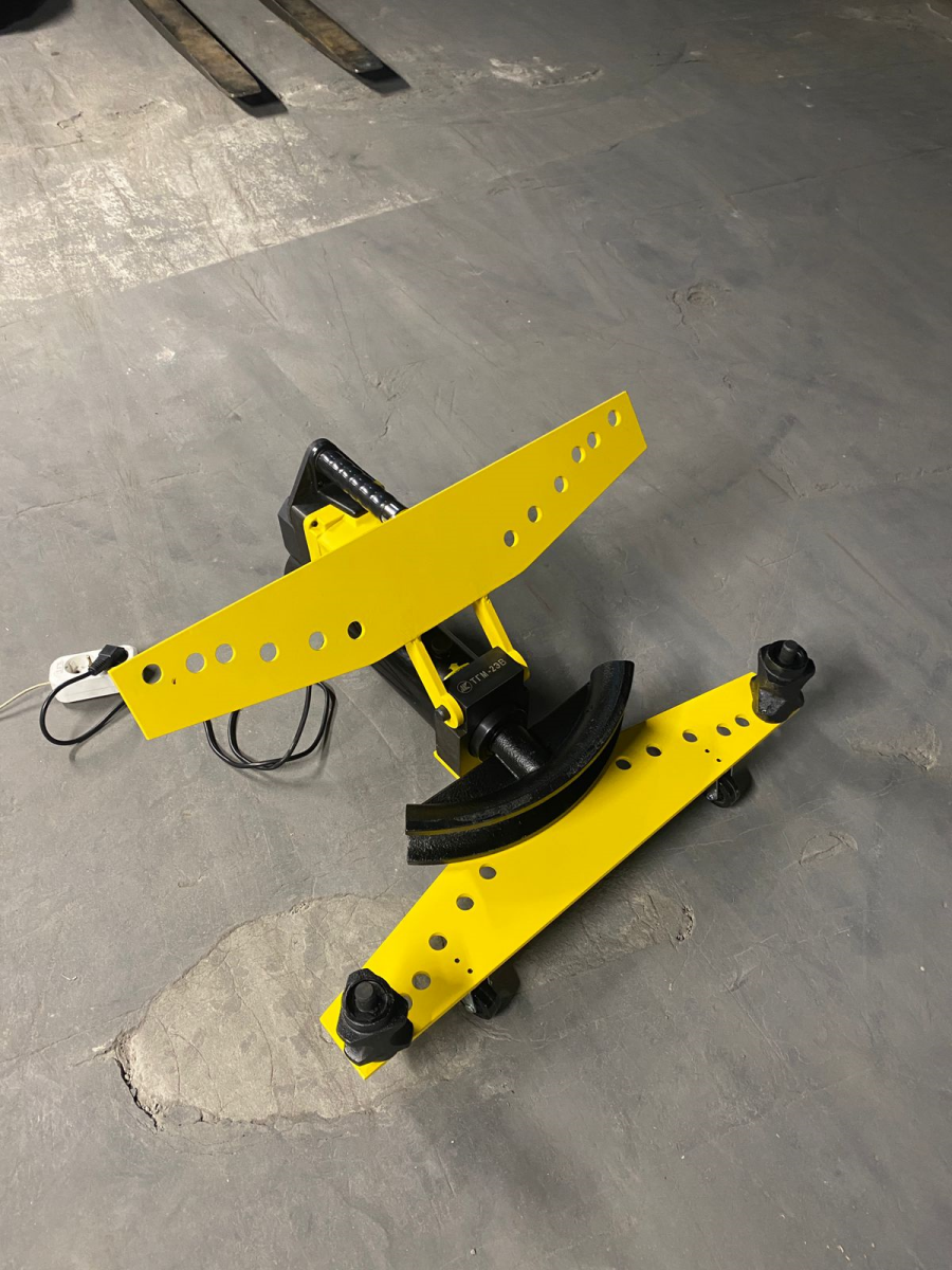 Трубогиб гидравлический с электроприводом ТГМ-2ЭВ на колесах - фото