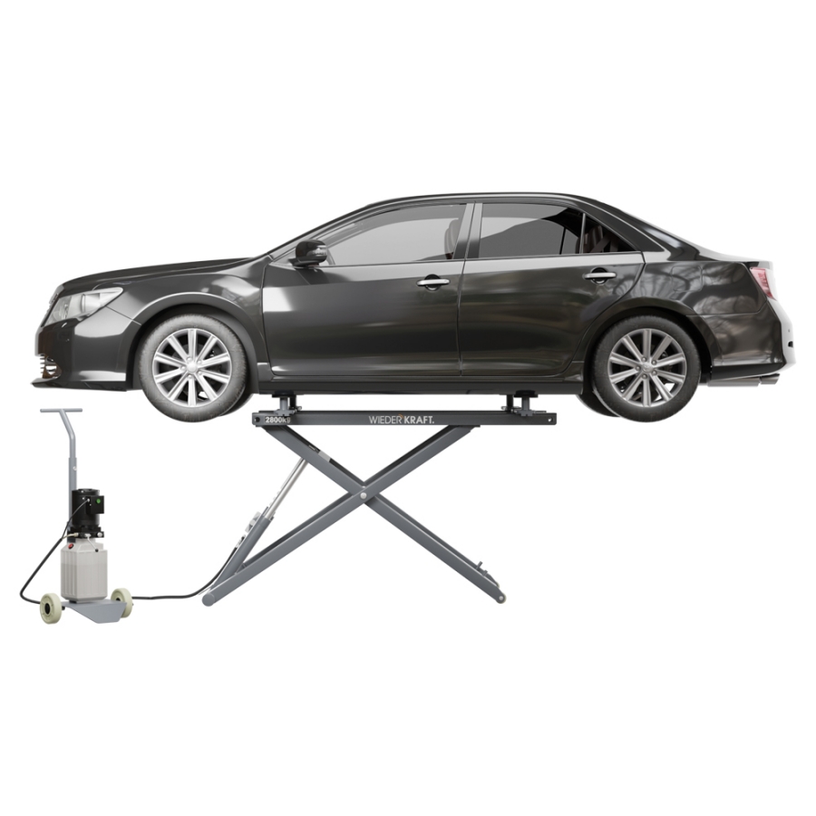 Ножничный мобильный подъемник WiederKraft WDK-503 - фото