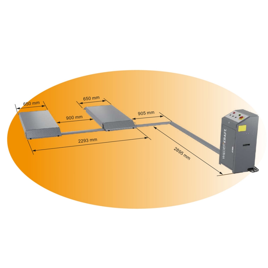 Ножничный подъемник Wieder Kraft WDK-505X - фото