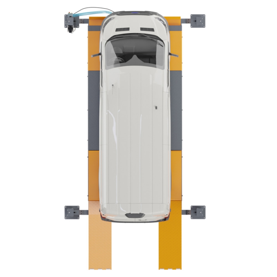 Четырехстоечный подъемник Wieder Kraft WDK-545 - фото