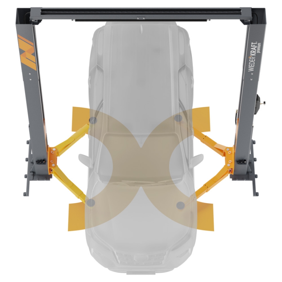 Подъемник автомобильный Wieder Kraft WDK-525N - фото