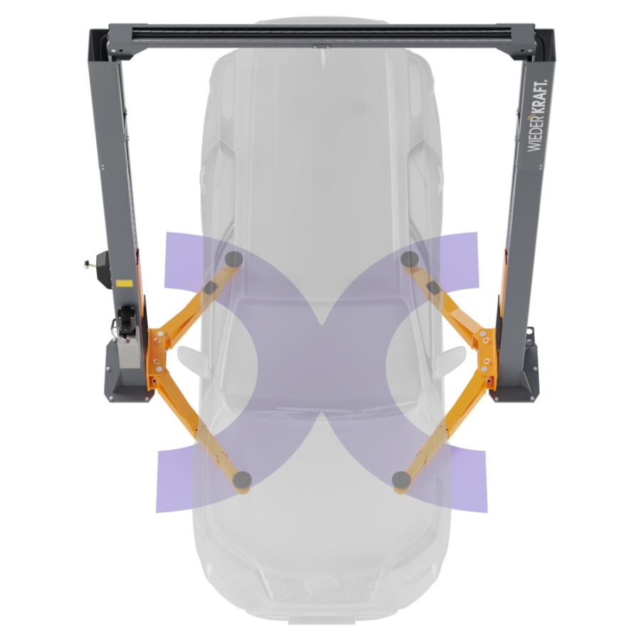 Подъемник автомобильный Wieder Kraft WDK-529 - фото